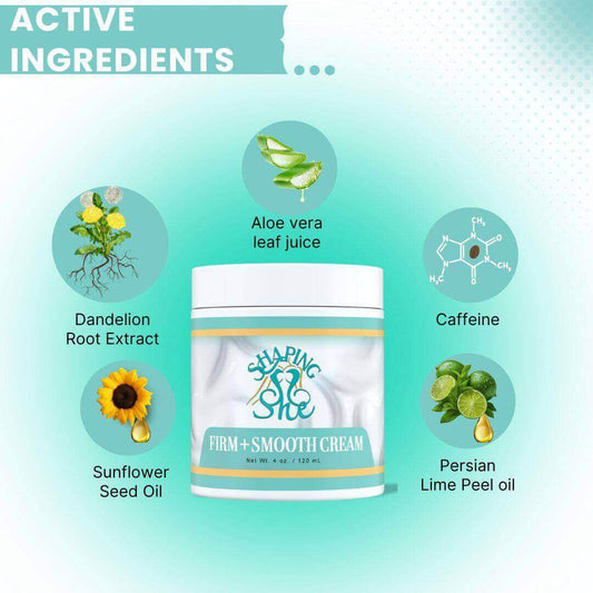 Firm + Smooth Cream - Tone. Tighten. Hydrate.