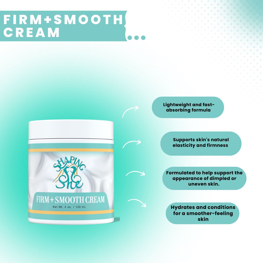 Firm + Smooth Cream - Tone. Tighten. Hydrate.