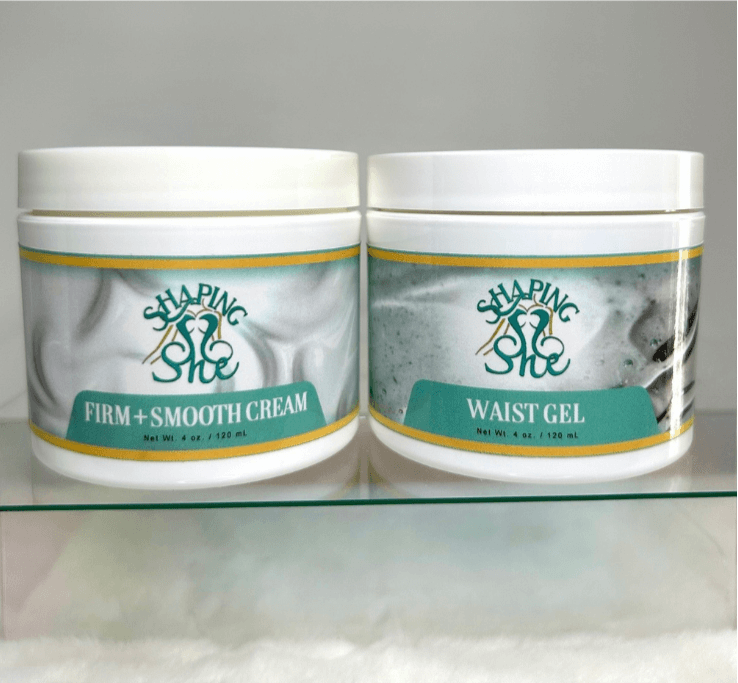 Firm + Smooth Cream & Waist Gel Combo