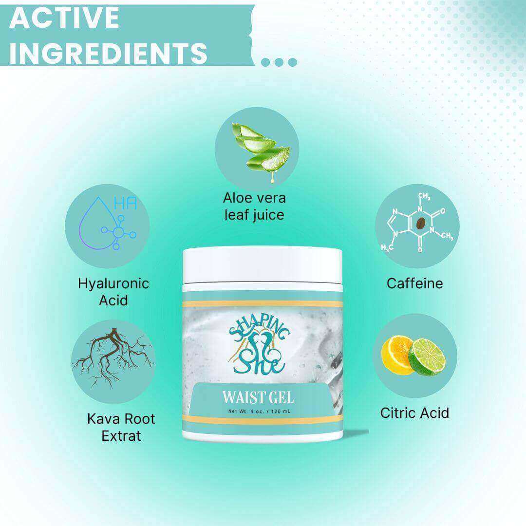 Firm + Smooth Cream & Waist Gel Combo