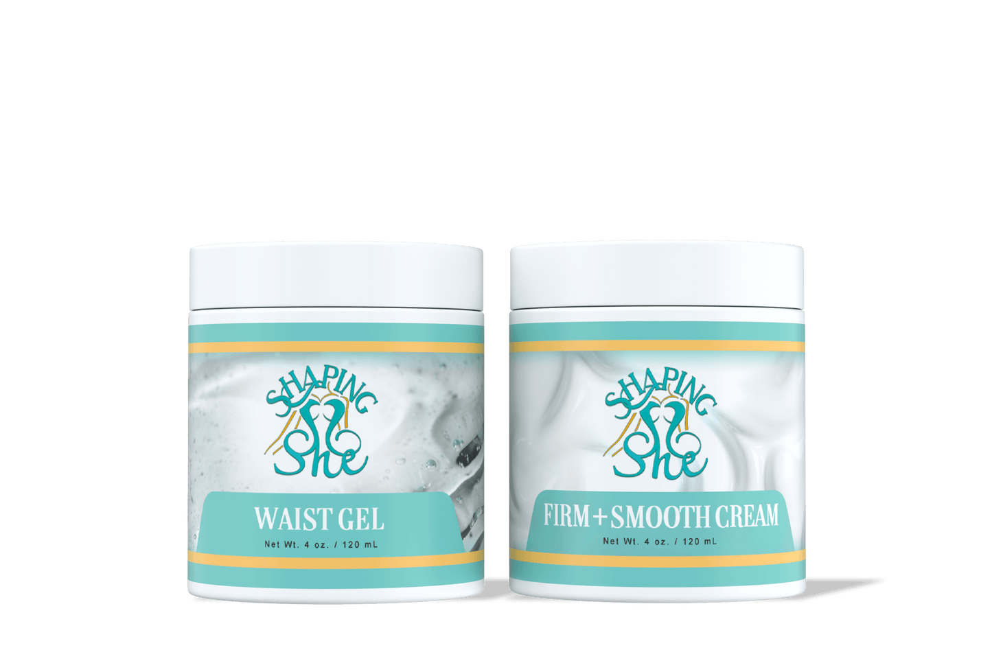 Firm + Smooth Cream & Waist Gel Combo